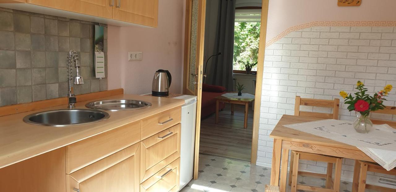 Ferienwohnung Gerlach Thale Exterior foto